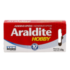Cola Epóxi Araldite Hobby 10min Caixa Tekbond 23g