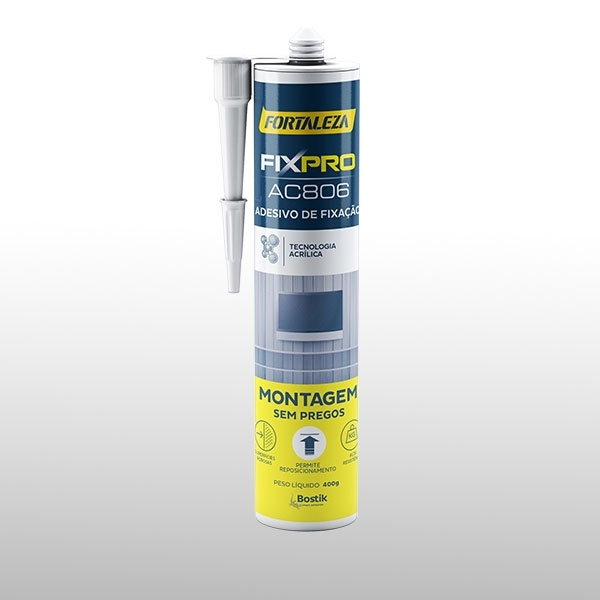 Cola Fixa Madeira Vidro Metal Gesso Fortaleza Br 400g