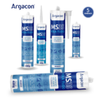 Cola Fixa Tudo MS35 Selante Branco Adesivo Aracon Kit 5 Unida