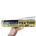 Cola Fixa Tudo Silicone Branco Adesivo 400g Metais Concreto V