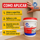 Cola Hd Flex 1 Kg – Adesivo Impermeável Para Rodapés Mdf E Eps