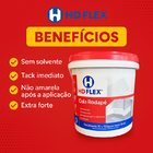 Cola Hd Flex 5 Kg Branca – Fixador Para Rodapés De Mdf, Eps E