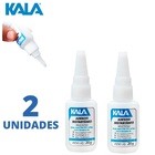Cola Instantânea 20g Bico Antientupimento Kala Kit 2 Unid