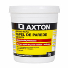 Cola para Papel de Parede Branca 1Kg Axton