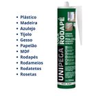 Cola Para Rodapé Branco Unipega 280ml