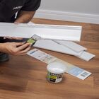 Cola para Rodapés Branca 1kg Gart