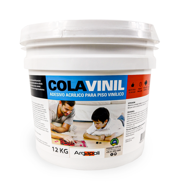 Cola Piso Vinílico Cola Acrílica Argapoli Adesivo Piso Vinili