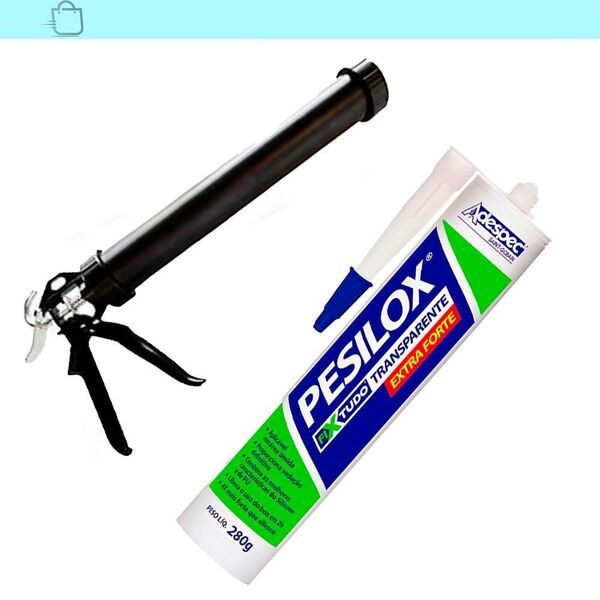 Cola Pu Multiuso Pesilox Fixa Tudo Adespec Tubo Aplicadora