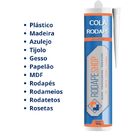 Cola Rodapé Branco (400g) - Rodapé Shop