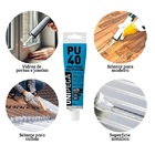 Cola Selante Pu40 Multiuso Branco Unipega Bisnaga 50ml/80g