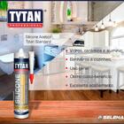 Cola Silicone Acético Branco Antifungo Pia Cuba Vidro 260g