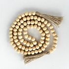 Colar De Mesa Japamala Grande Rústico De Madeira Artesanal