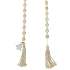 Colar Decorativo Árvore Bege E Branco 180 Cm F04 - D'rossi