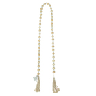 Colar Decorativo Árvore Bege E Branco 180 Cm F04 - D'rossi