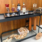 Colar Decorativo De Mesa Bege Potira 1,9 M