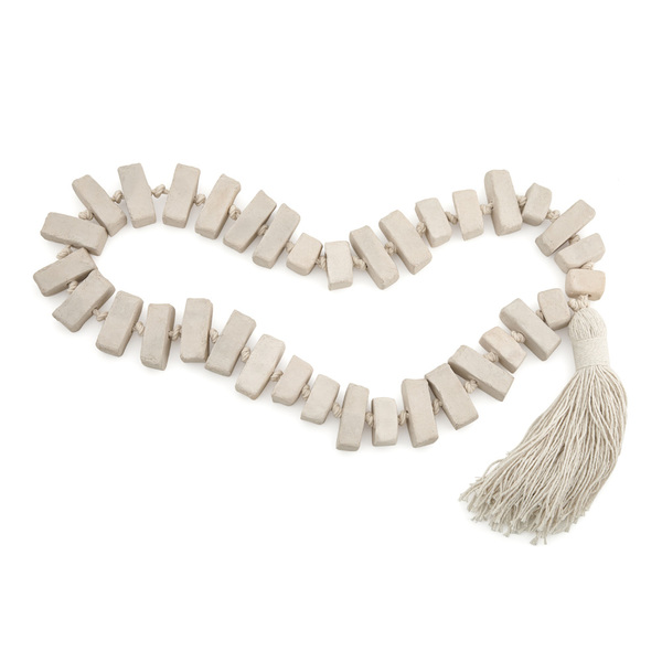 Colar Decorativo De Mesa Em Cerâmica 72cm 18747 Mart