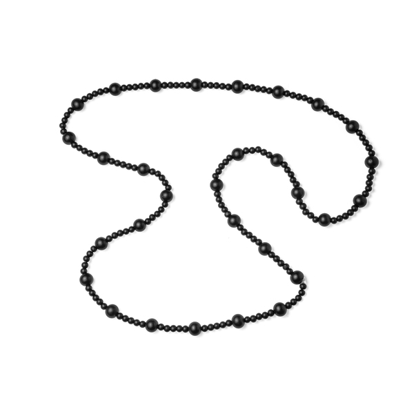 Colar Decorativo De Mesa Madeira Preto 90cm 16510 Mart