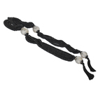 Colar Decorativo De Mesa Preta Ana Terra 2,2 M