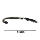 Colar Decorativo De Mesa Preto E Branco Anahi 1,40 M