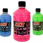 Colas Neon Glow Magic Para Produção De Slime Kit 3 Com 500g C