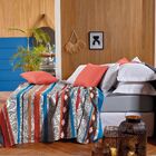 Colcha Allegro Casal Teka Laranja Un