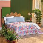 Colcha Allegro Casal Teka Rosa Un