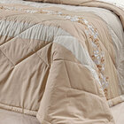 Colcha Bege King Size 100% Algodão 200 Fios + Jogo De Cama -