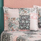 Colcha Belline Tecido Sarja Com Franja Casal Padrão 03 Peças