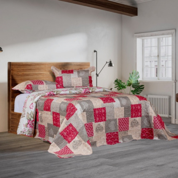 Colcha Bergamo Queen - 2,40m X 2,60m - Opção 4