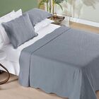 Colcha Bouti Ally Casal Padrão 03 Peças - Cinza