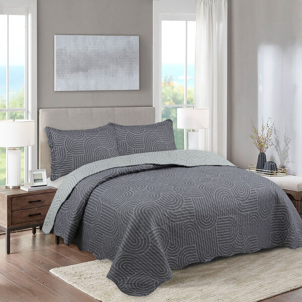 Colcha Bouti - King Size - Dupla Face - C/ Porta Travesseiros