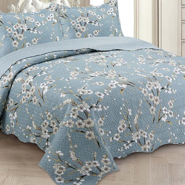 Colcha Bouti - Solteiro - Dupla Face - C/ Porta Travesseiro -