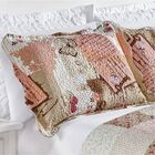 Colcha Boutty Casal King 3 Peças Dupla Face -  Rosê - 100% Po