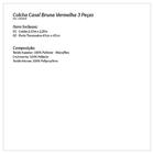 Colcha Bruna Casal Casa Dona 3 Pecas Vermelho