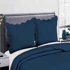 Colcha Bullet Queen 240x260 Marinho