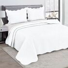 Colcha Bullet Solteiro 160x230 Branco Camesa