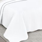 Colcha Bullet Solteiro 160x230 Branco Camesa