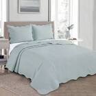 Colcha Camesa Mandi Casal 03 Peças Azul