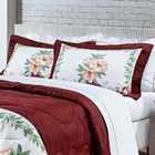 Colcha Casal 200 Fios Percal Peletizado Com Porta Travesseiro