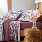 Colcha Casal Altenburg 3 Peças 100% Algodão Malha Fio Pentead