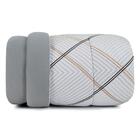 Colcha Casal Altenburg 3 Peças 100% Algodão Malha Fio Pentead