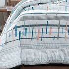 Colcha Casal Altenburg 3 Peças 100% Algodão Malha Fio Pentead