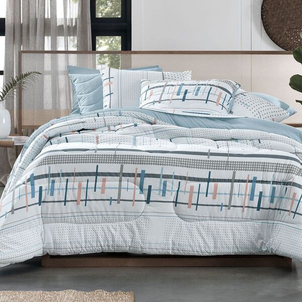 Colcha Casal Altenburg 3 Peças 100% Algodão Malha Fio Pentead