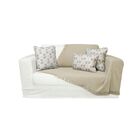 Colcha Casal Cobre Leito Buddemeyer 2,30m X 2,50m Bege