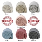 Colcha Casal Cobre Leito Buddemeyer 2,30m X 2,50m Crua