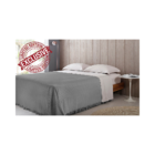 Colcha Casal Cobre Leito Buddemeyer 2,30m X 2,50m Grafite