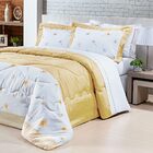 Colcha Casal Padrão Marrocos 200 Fios Micropercal Peletizado