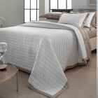 Colcha Casal Stripes Branco/fend Kacyumara