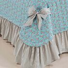 Colcha Casal Super King Doce Lar 05 Peças 100% Algodão Com 02