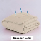 Colcha Casal Verão 5 Peças Casa Dona [cor: Bege]